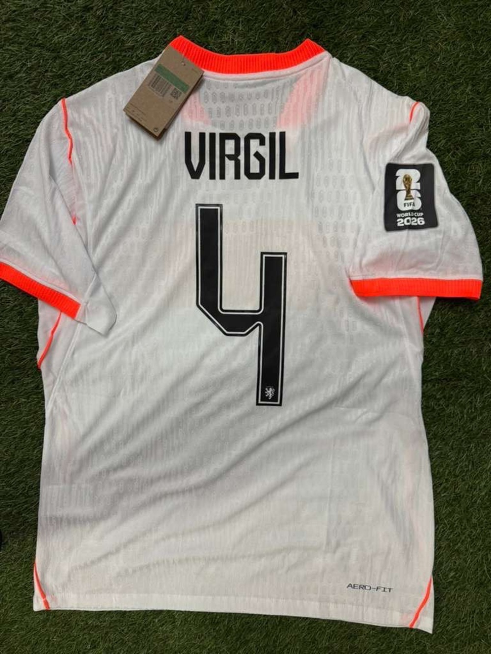 Virgil Netherlands World Cup Jersey